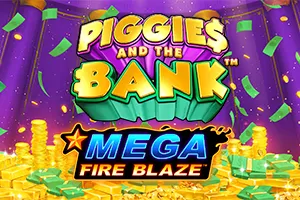 Playtech : Mega Fire Blaze: Piggies and the Bank™ PPJP - AZGAMING388