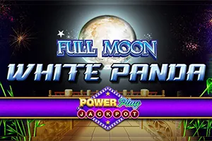 Playtech : Full Moon: White Panda PowerPlay Jackpot - AZGAMING388